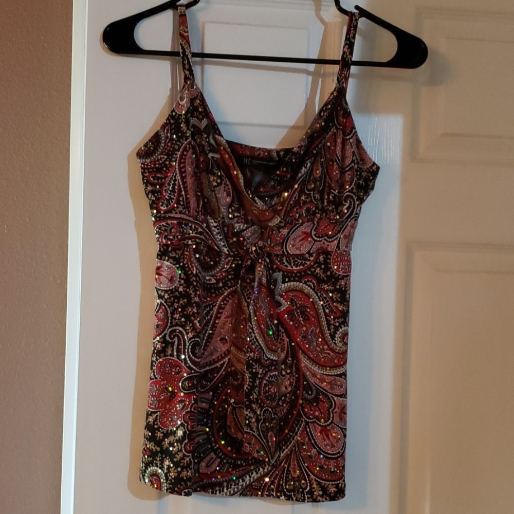 INC, Sequined tank top blouse